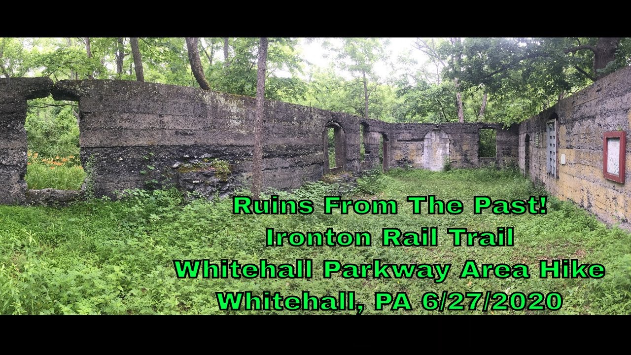 Ruins From The Past! Whitehall Parkway Area Hike! Ironton Rail Trail