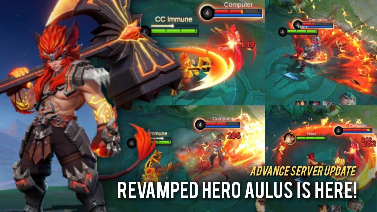 New Revamped Hero Aulus Advance Server Update! | New Skills & Younger Look | MLBB