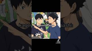 Kageyama con otros colocadores vs kageyama con akaashi 😳✌️ ( video sacado de tiktok)