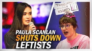 Paula Scanlan SHUTS DOWN Leftist Who Claims Trans-Women Are Women