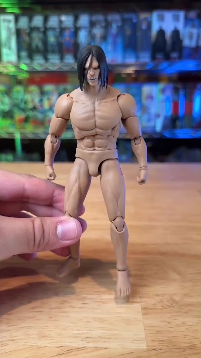 Eren’s Attack On Titan 1/12 figure!🤯 #shorts #eren #attackontitan #viral