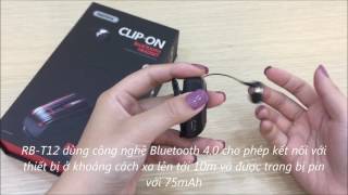 [Unbox] Tai nghe Bluetooth Remax RB-T12