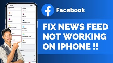 Fixed  Facebook News Feed Not Working or Loading Slow on iPhone!