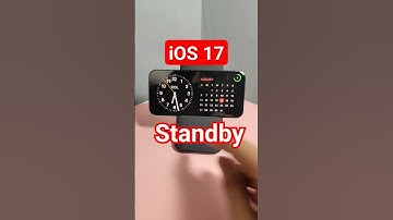 iOS 17 Standby Feature just amazing #iphone #ios17 #ios17beta  #ios17features