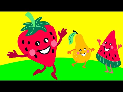 Çilek Adam Şip Şap Şop - Meyveleri Öğreten Bebek Şarkısı - MiniBebe