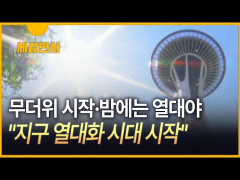 [세상만사] 장마 끝 무더위 시작·밤에는 열대야…6호 태풍 중국으로