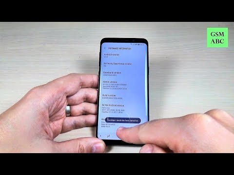 How to Enable DEVELOPER OPTIONS on Samsung Galaxy S9 and NOTE 9