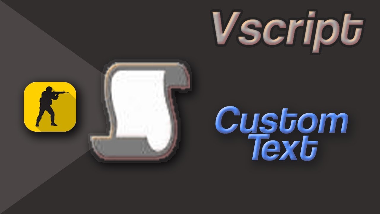 Hammer Vscript: Custom Text [BASIC] - YouTube