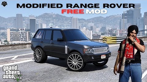 Gta 5 : How to install modified Range Rover in gta 5 | Free mod for gta 5