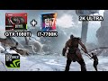 GOD OF WAR PC 2022 + 2K  ULTRA GTX 1080TI +7700K + ULTRA WIDE MONITOR