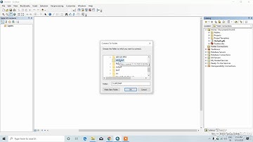 Create a File Geodatabase in ArcMap 10.6
