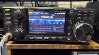 Icom 7300 Mk1 On 20M To Moscow