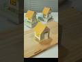 Teach you how to build a house on your desktop with paper