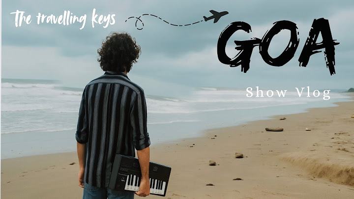 Travel Vlog || Goa Show || Gig Vlog || Life of musician || Goya ||