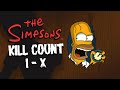 The Simpsons Treehouse of Horror KILL COUNT 1-10 (Ft. TheRealJims)