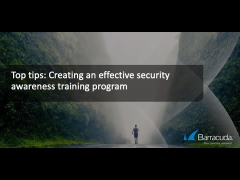 Tips for Creating an Effective Security Awareness Training Program ...