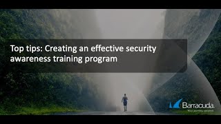 Tips for Creating an Effective Security Awareness Training Program