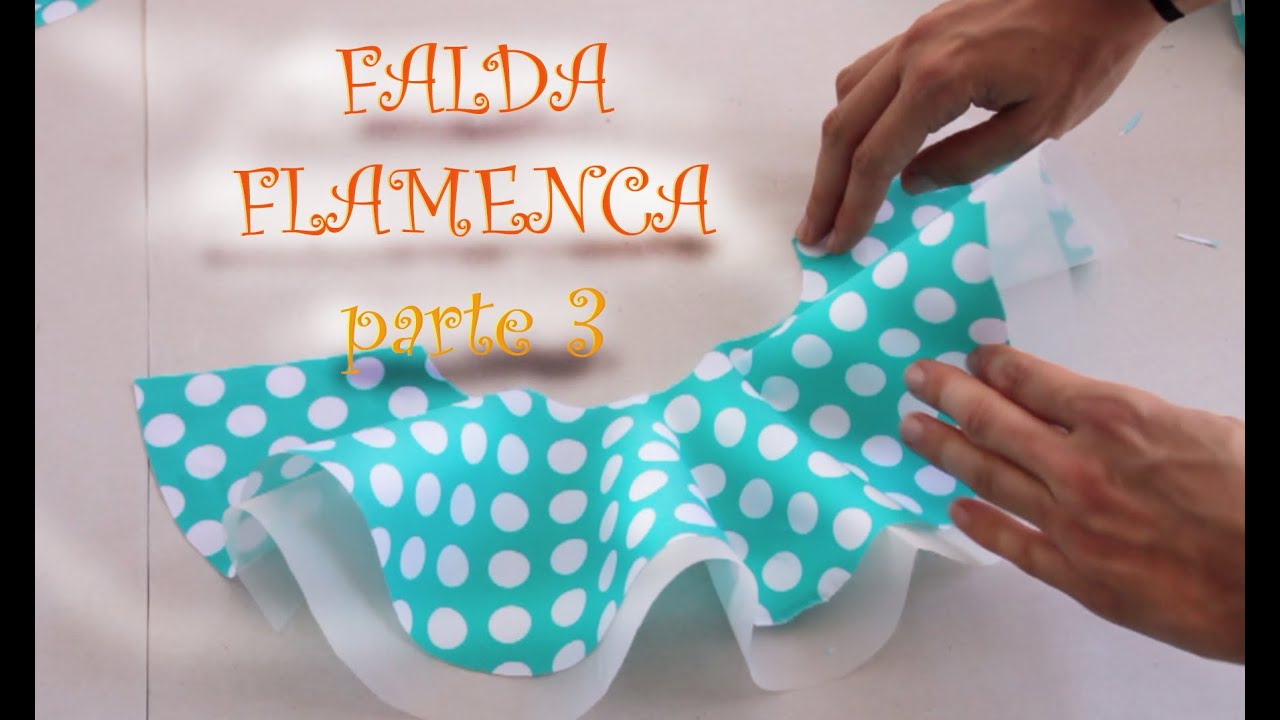 3. FALDA FLAMENCA niña - Volantes