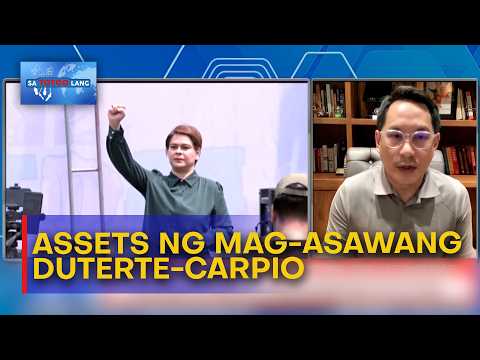 Adiong: Assets nina VP Sara at Mans dapat ituring na iisang entity sa SALN