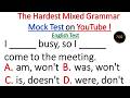 Can You Score 50/60? 😱 Mixed Tenses & Grammar Challenge (Hard)