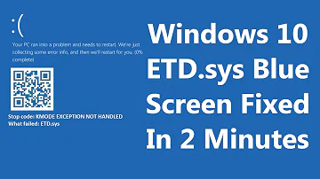 Como corrigir erro ETD SYS?