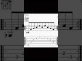 Measure 12 of Zappa's Marqueson's Chicken #guitar #frank zappa