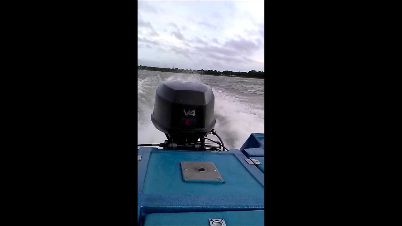 Evinrude 110 after replacing bad ignition coil YouTube