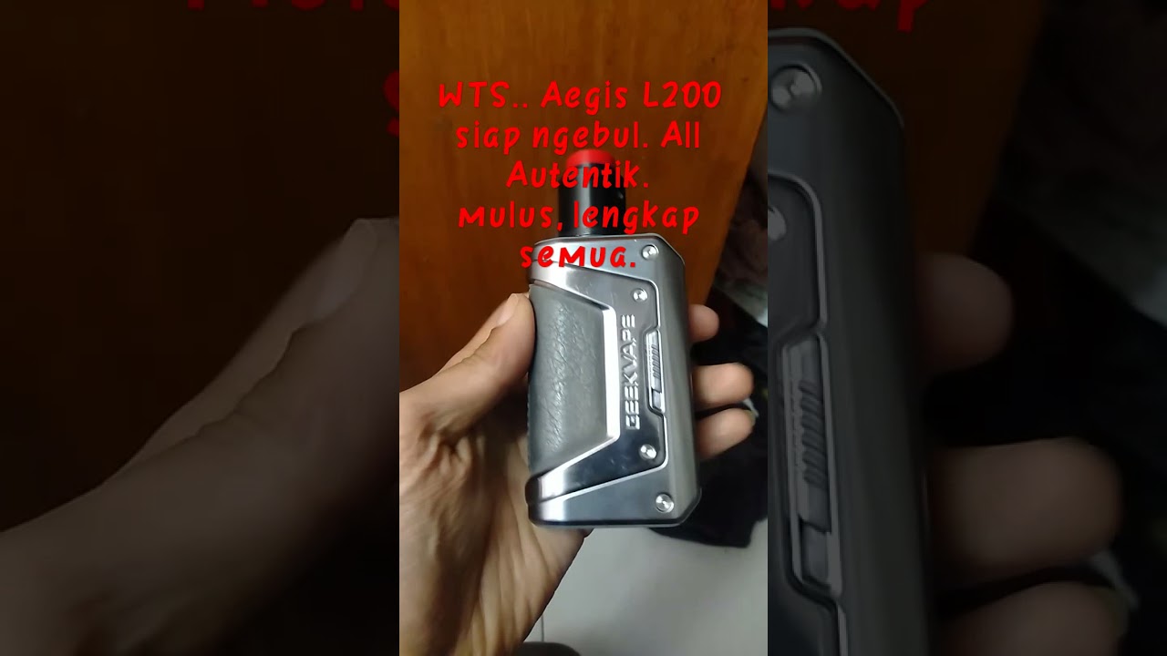 Aegis L200 paket siap ngebul