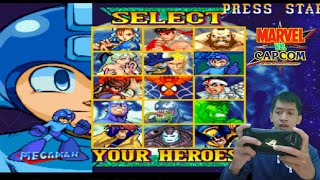 MARVEL VS CAPCOM PS1 DI ANDROID!