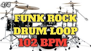 FUNK ROCK DRUM LOOP | 102 BPM