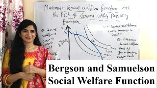 Bergson and Samuelson Social Welfare Function