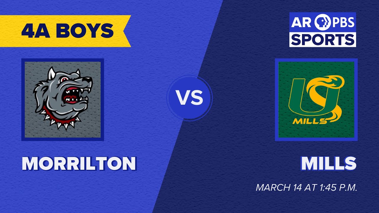 AR PBS Sports 2025 Basketball State Finals: 4A Boys -  Morrilton vs. Mills