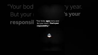 "Age doesn't define maturity — your mindset does. 🧠🔥"