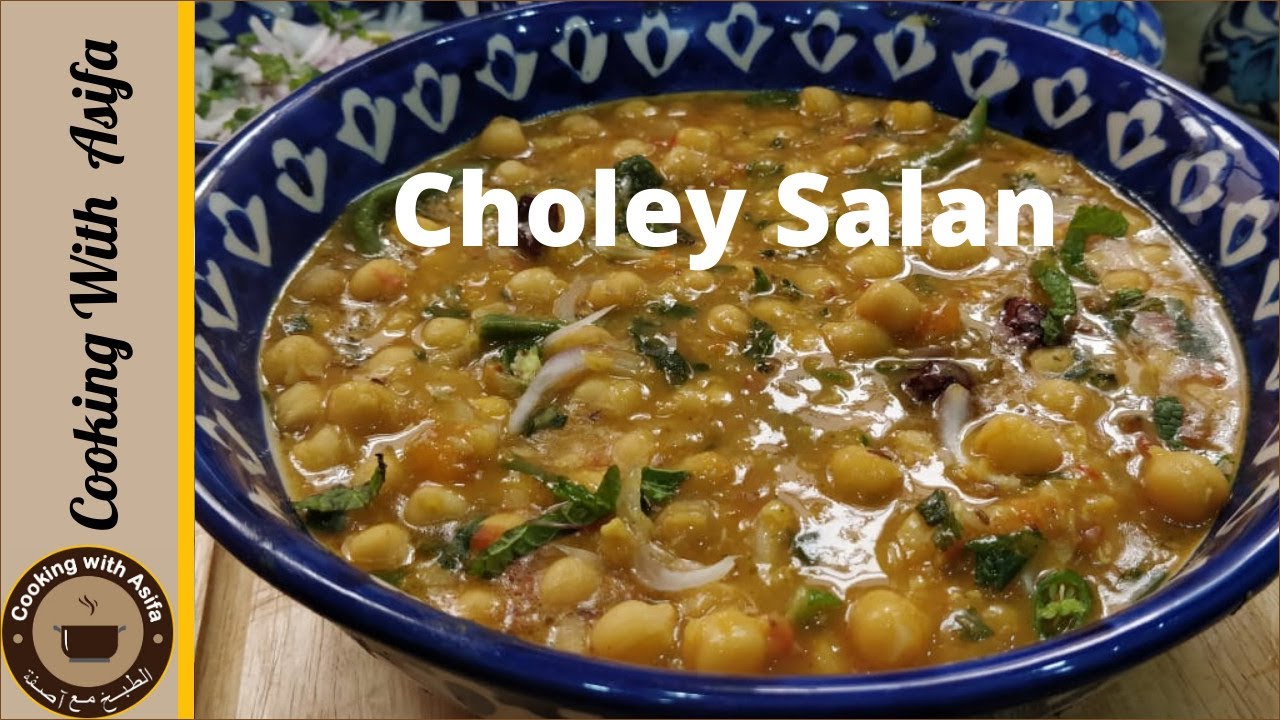Tasty Choley Masala Recipe - Choley Salan by Cooking with Asifa - CWA