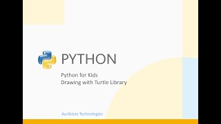 Python For Kids | Introduction to Turtle | Drawing with Code