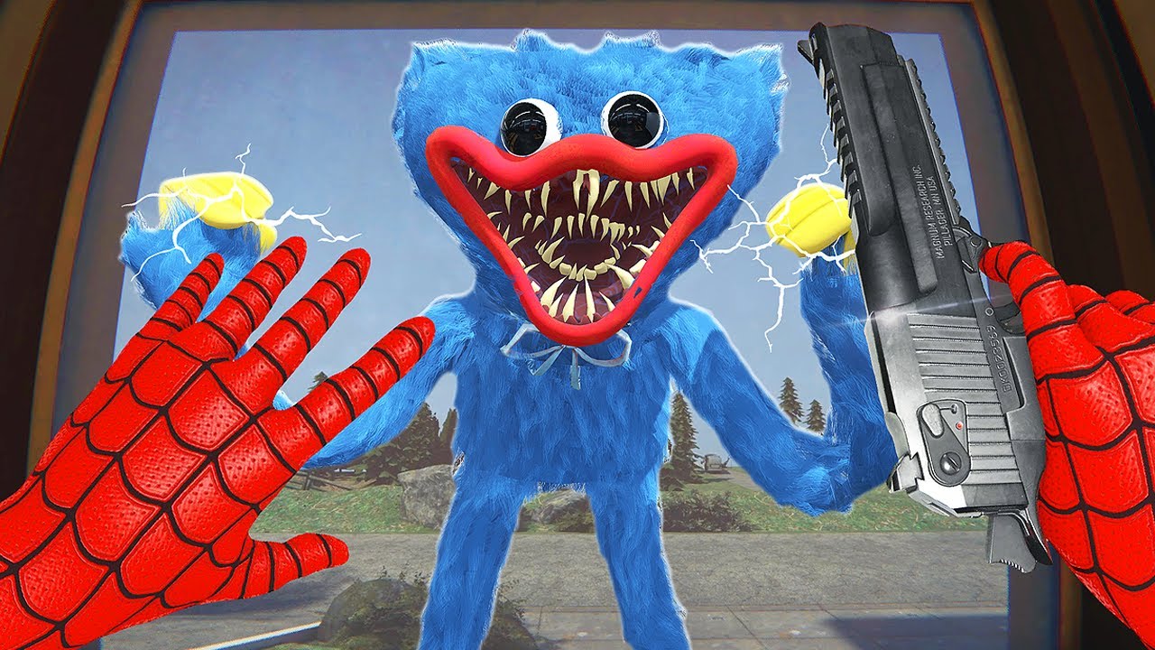 Defending Our House From HUGGY WUGGY in VR