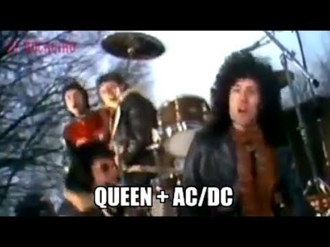 Queen + AC/DC = We Will Rock You