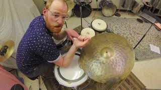 Power of quarter notes with the drive of 8th notes... accent taps :)