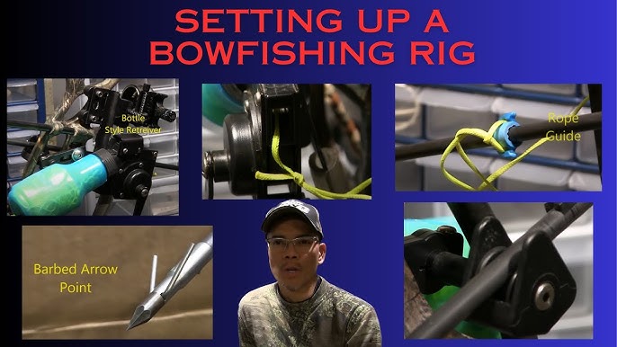 How to tie in a bowfishing arrow using the AMS Safety Slide 