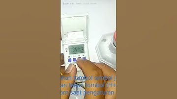 Auto on/off light with weekly timer