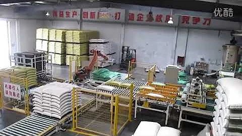 Kuka robot palletizer for feeder 25kg 50kg bag palletizing