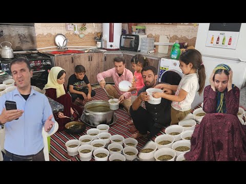 Taleb’s Day of Kindness; cooking Nazri with Mina and Reza and sharing it with the neighbors