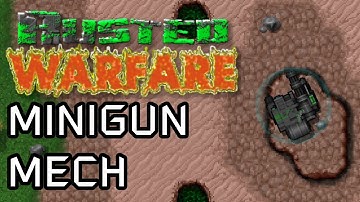 Unit Profile: Minigun Mech | Rusted Warfare