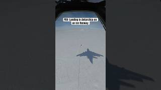 Landing in Antarctica on an Ice Runway in a Cargo Plane #antarctica #aviation #pilot #windowseat Landing in Antarctica on an Ice Runway in a Cargo Plane #antarctica #aviation #pilot #windowseat