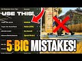 5 MISTAKES You NEED To STOP Making in Cold War! (Black Ops: Cold War Tips)