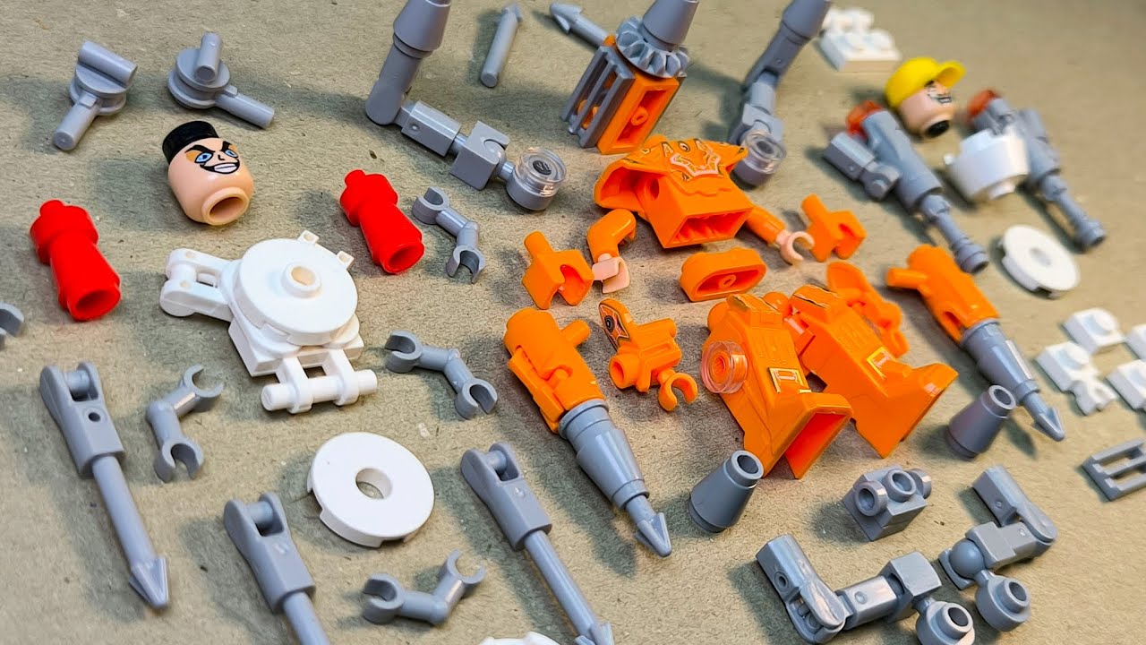 lego skibidi toilet | Titan drillman and skibidi toilet set | minifigures lego unofficial