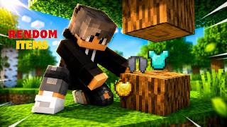 🎁 Minecraft But Every Block Drops Random Items!