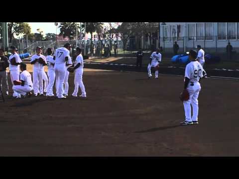 2016.2.11 オリックス 宮崎 春季キャンプ 投手陣牽制の練習