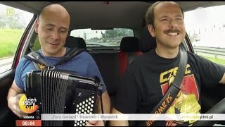 Video thumbnail of "Marcin Wyrostek w furze Sławomira! [Dzień Dobry TVN]"
