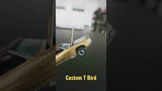 🔥💥Custom T Bird 💥🔥 Redline 1968 Gold Color Vintage Sweet Sixteen #shorts #hotwheels #vintage